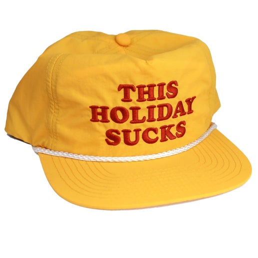 Lobster Shanty - This Holiday Sucks Yellow Cap