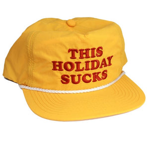Lobster Shanty - This Holiday Sucks Yellow Cap