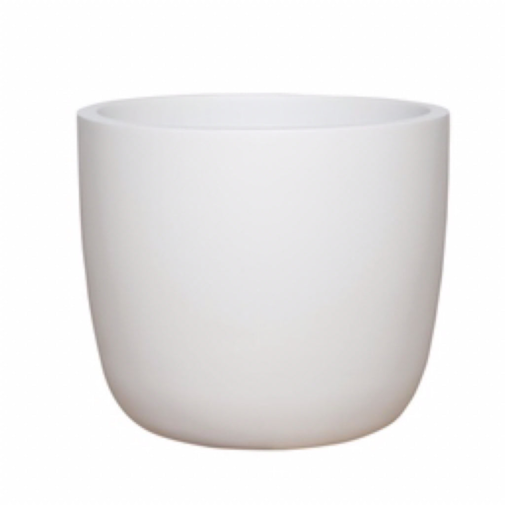 Alesund U Cup Pot - Matte White