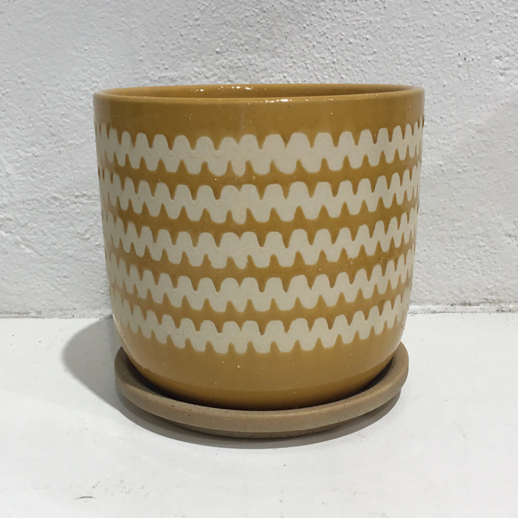 Onyx Planter w/ saucer