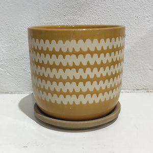 Onyx Planter w/ saucer