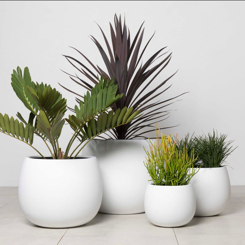 Grange Cup Pot - Matte White