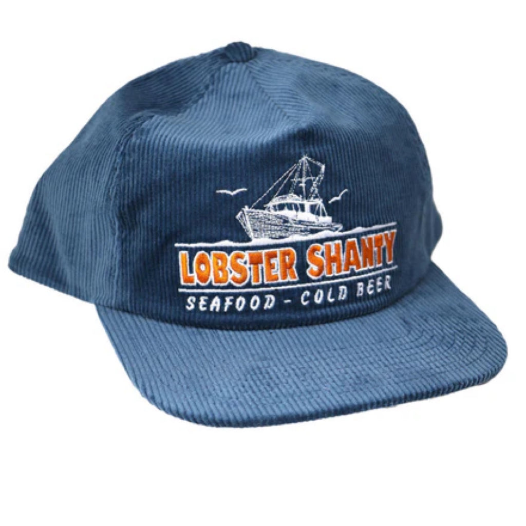 Lobster Shanty - Trawling - Blue Corduroy Cap
