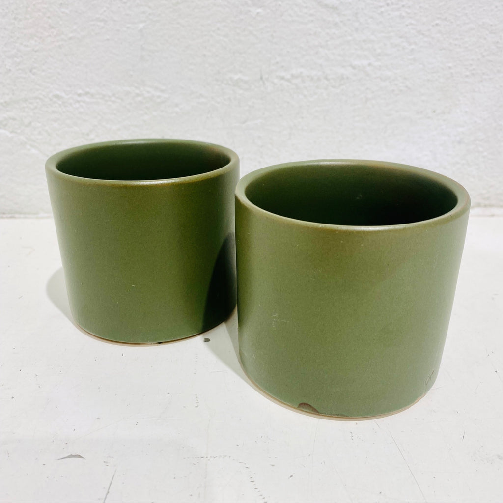 Mini Cylinder Pot - Moss