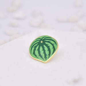 Plant Scouts Pin - Watermelon Peperomia