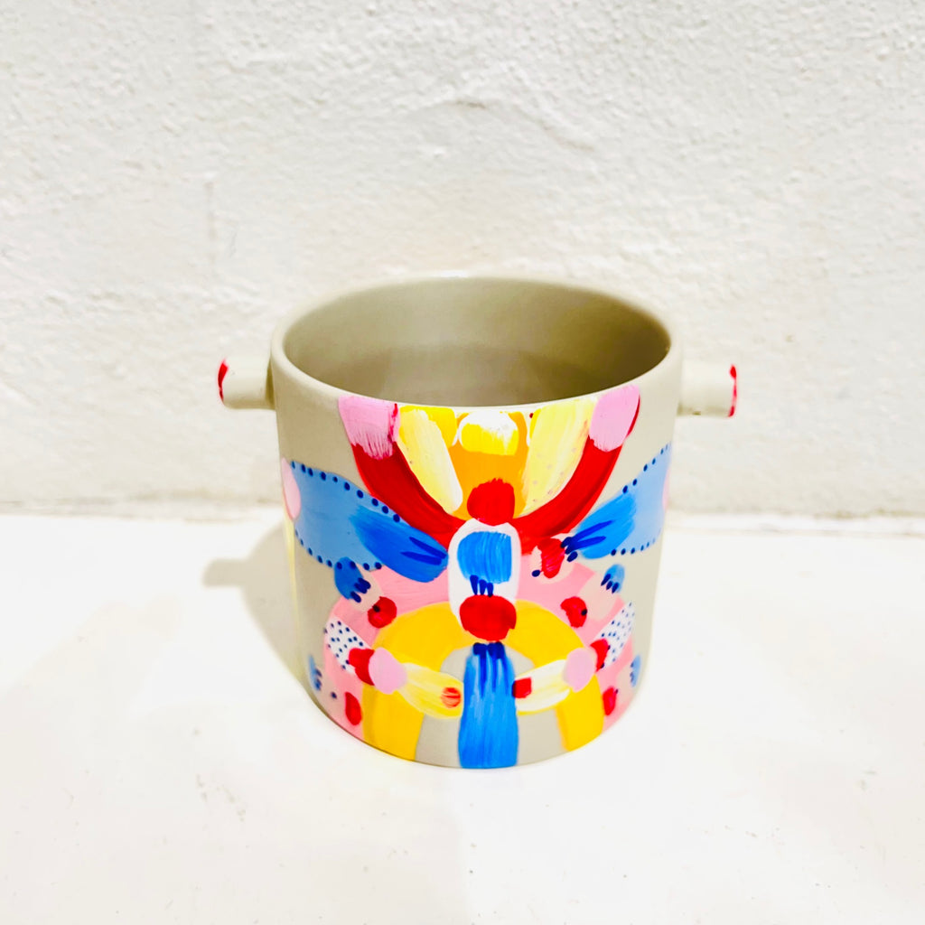 Clare Whitney - Hand-painted Pots - Small #D