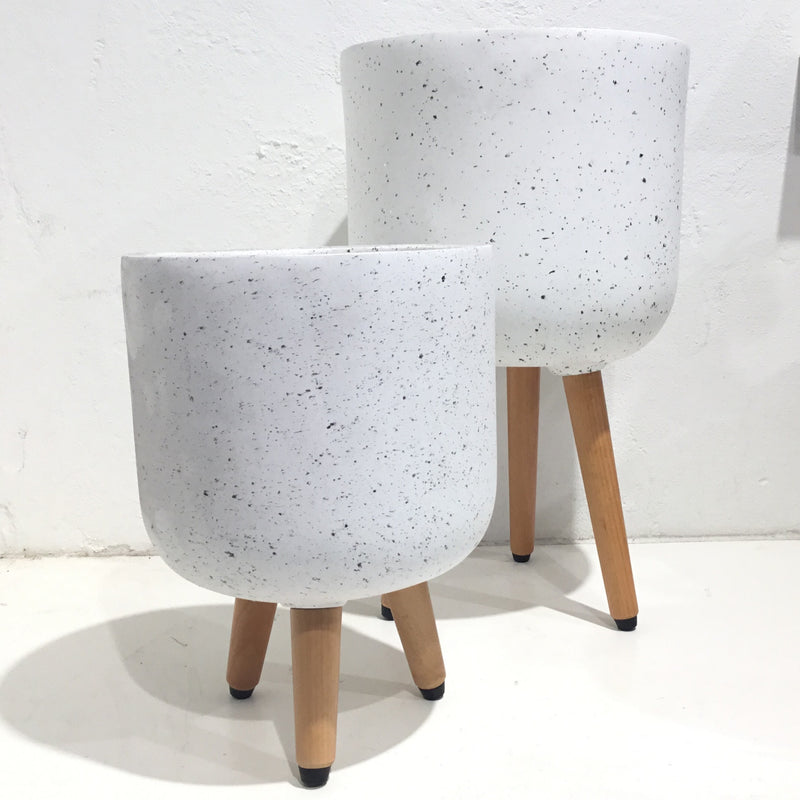 Asher Tripod - White Terrazzo