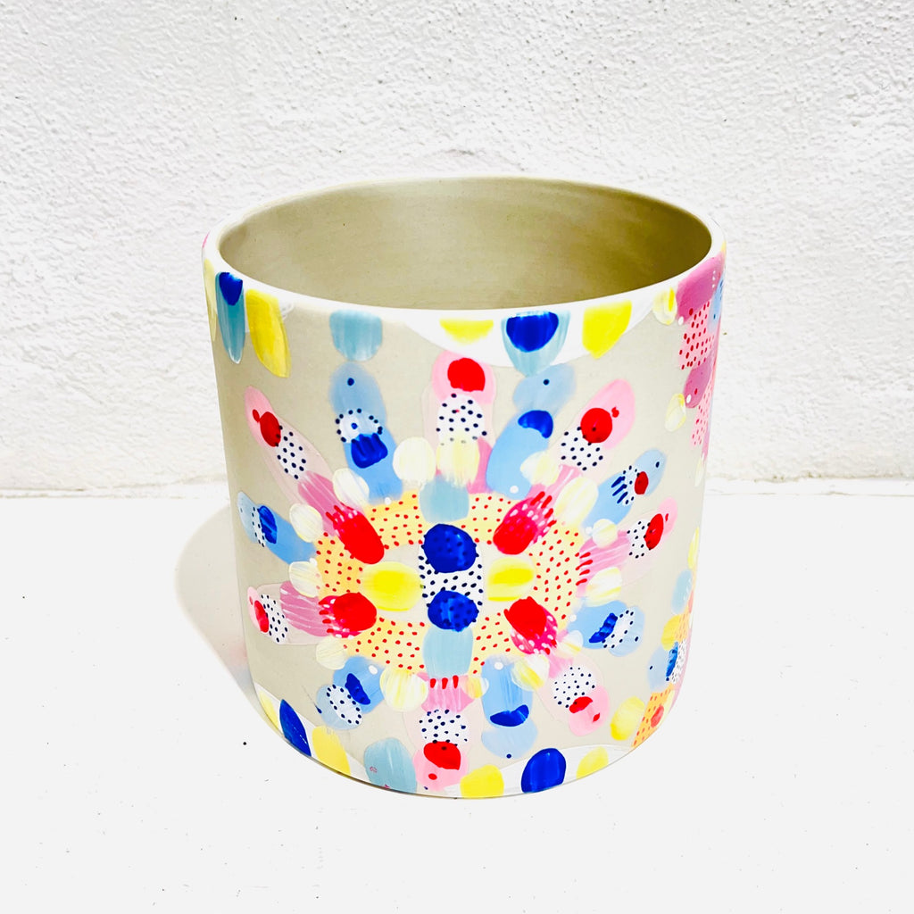 Clare Whitney - Hand-painted Pots - Large #C