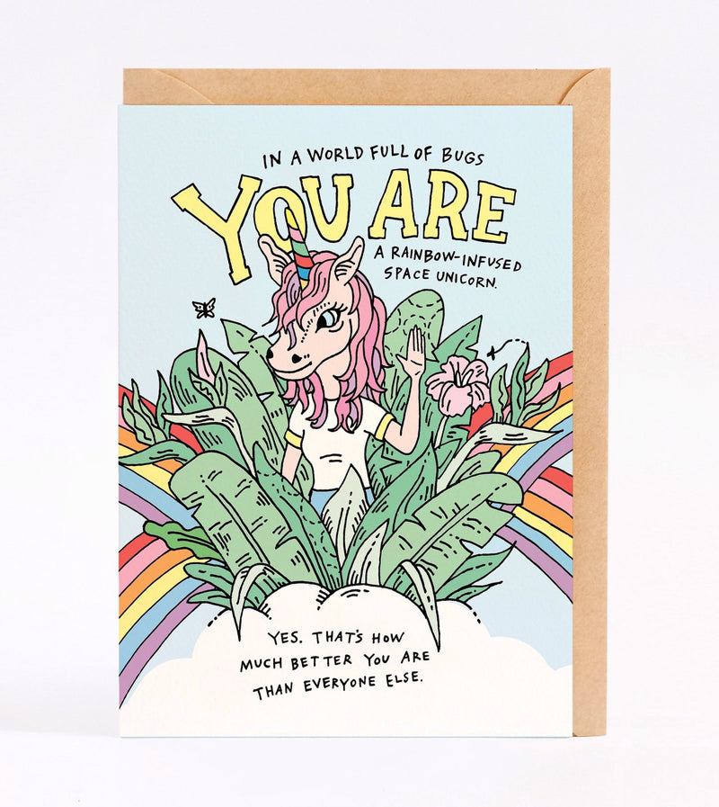 Wally Gift Card - “In a world full of bugs…”