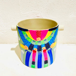 Clare Whitney - Hand-painted Pots - Large #H