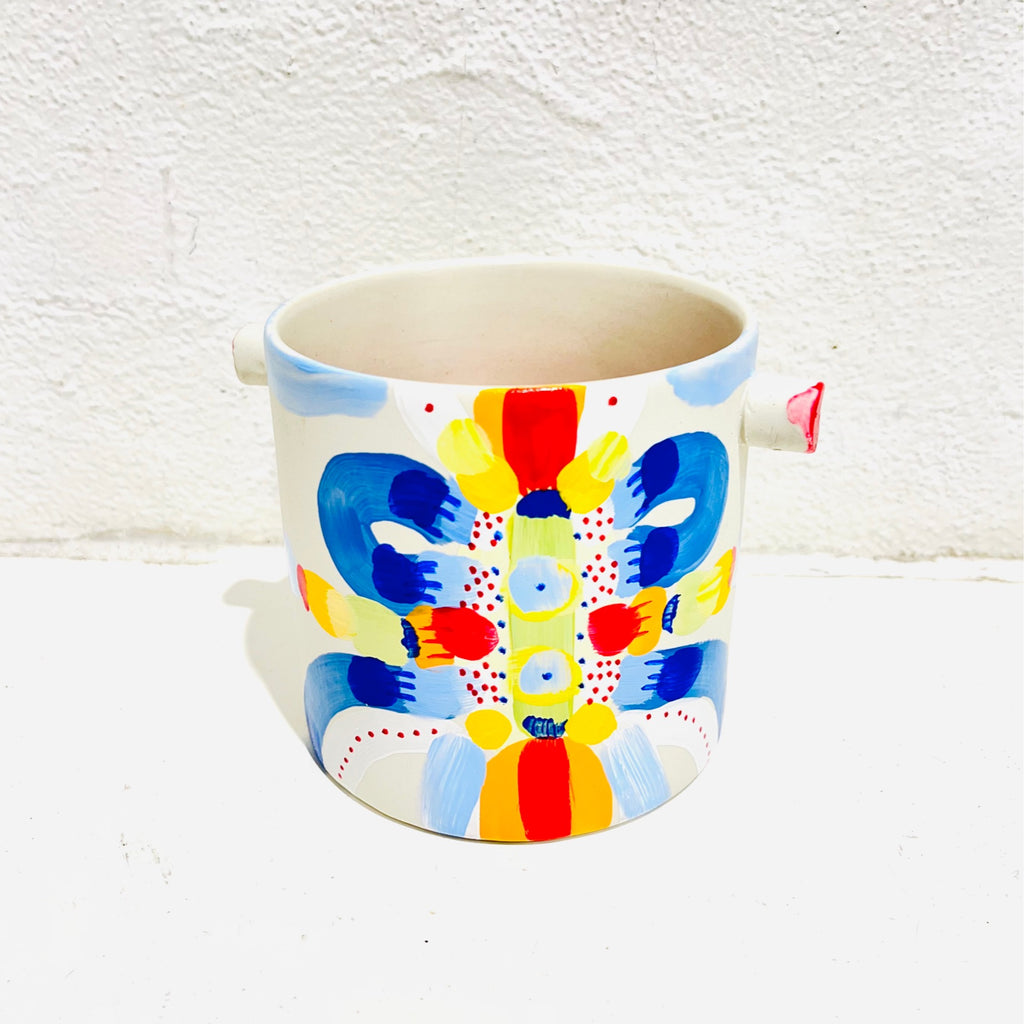 Clare Whitney - Hand-painted Pots - Small #C