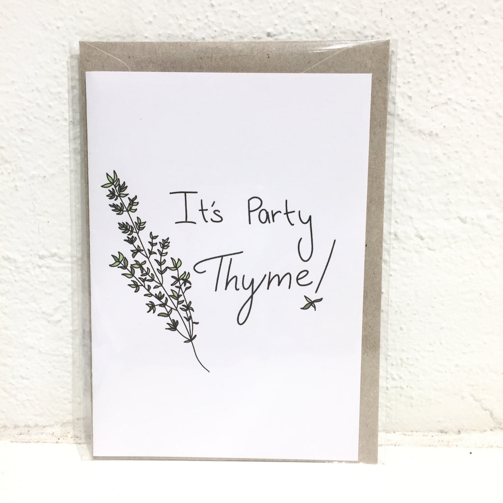 Rosy Thoughts - Gift Card - Its Party Time