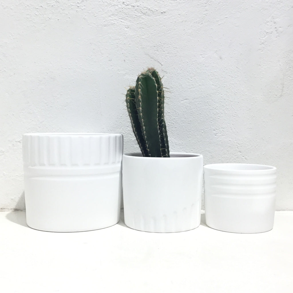 Genoa pot - White