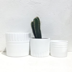 Genoa pot - White