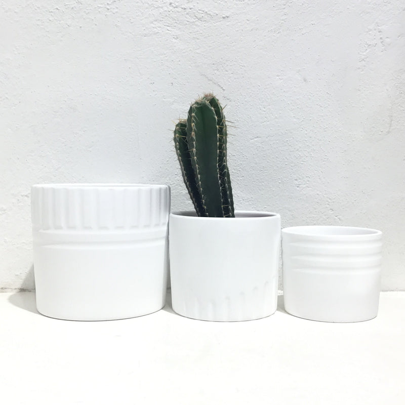 Genoa pot - White