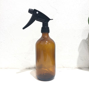 Amber Glass Mister 300ml - trigger sprayer