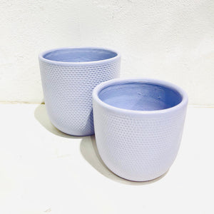 Jones & Co - Tweed Pot - Lavander