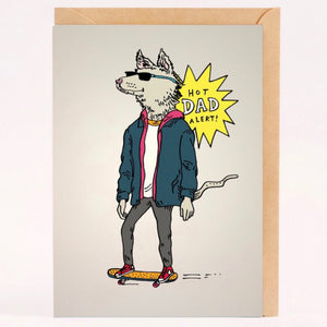 Wally Gift Card - “Hot Dad Alert!”
