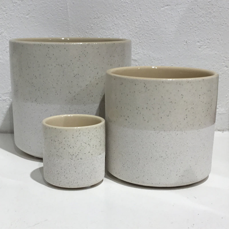 Capri Planter Pot - White Sand