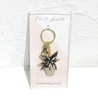 Plant Scouts Keychain - Stromanthe triostar
