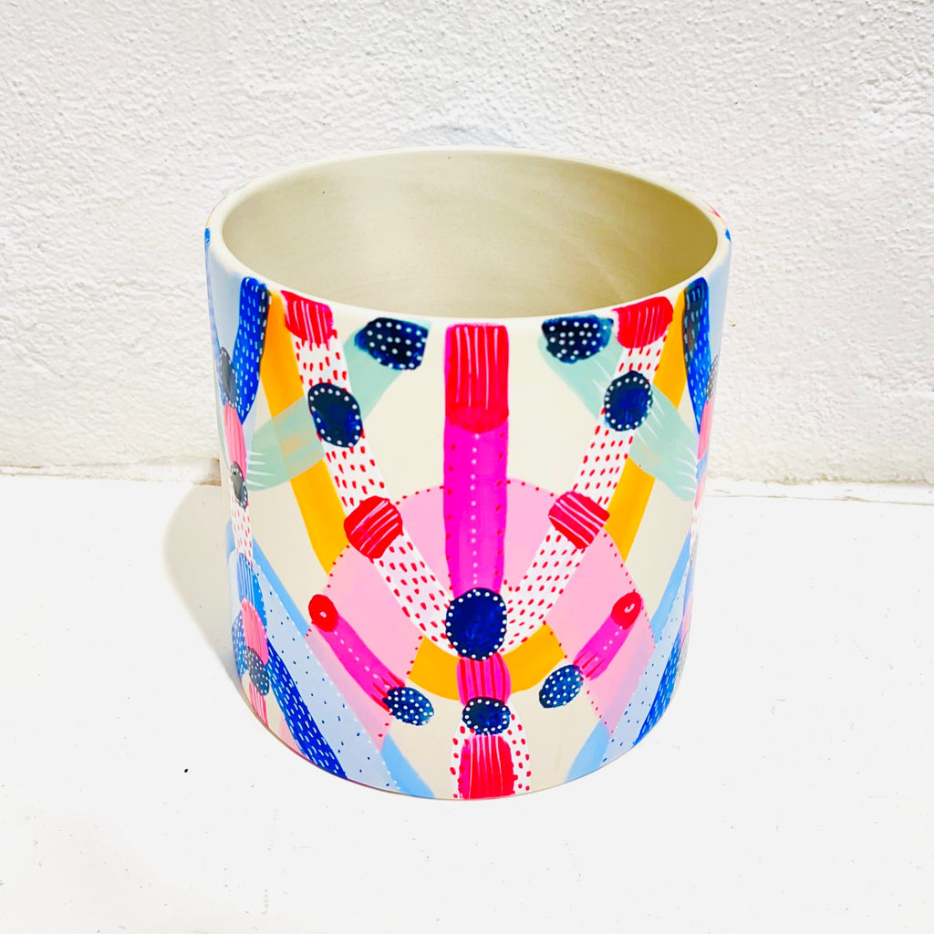 Clare Whitney - Hand-painted Pots - Large #J