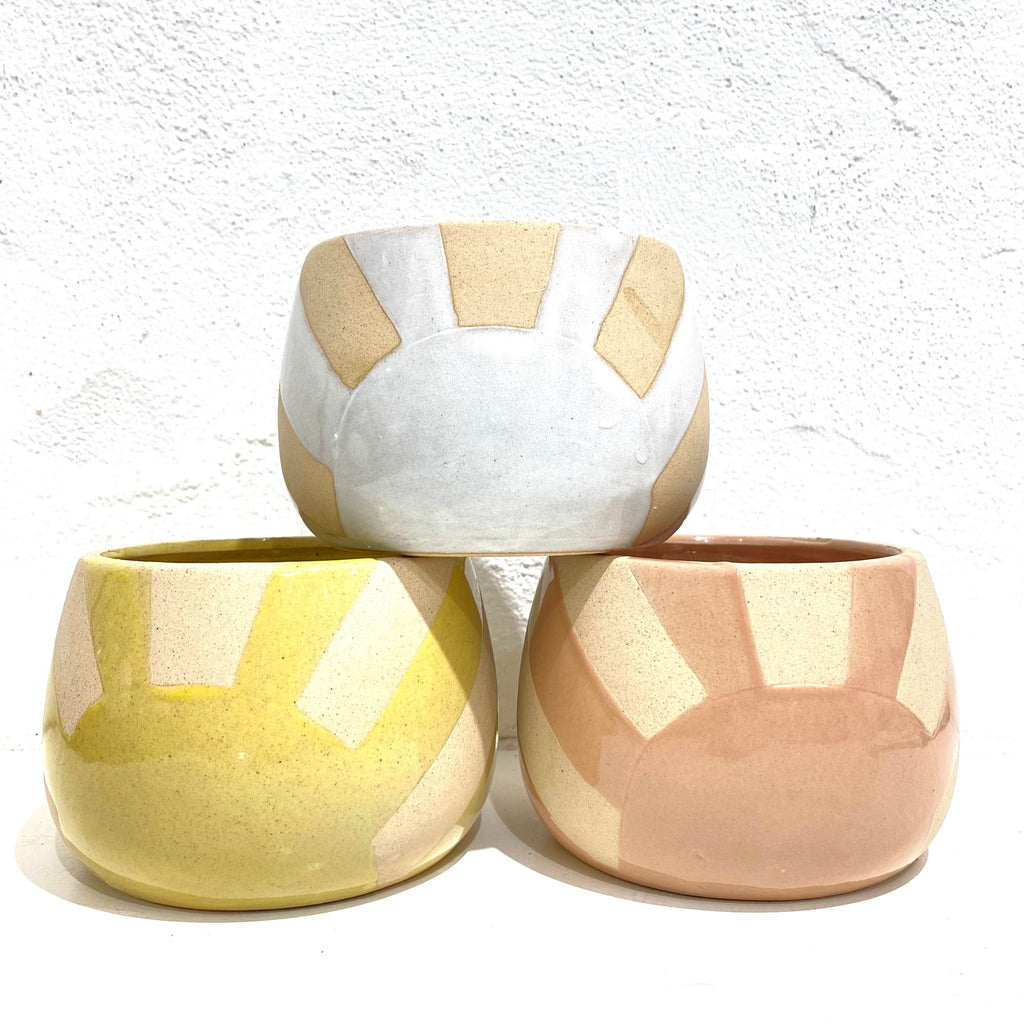 Sunrise Ceramic Pot