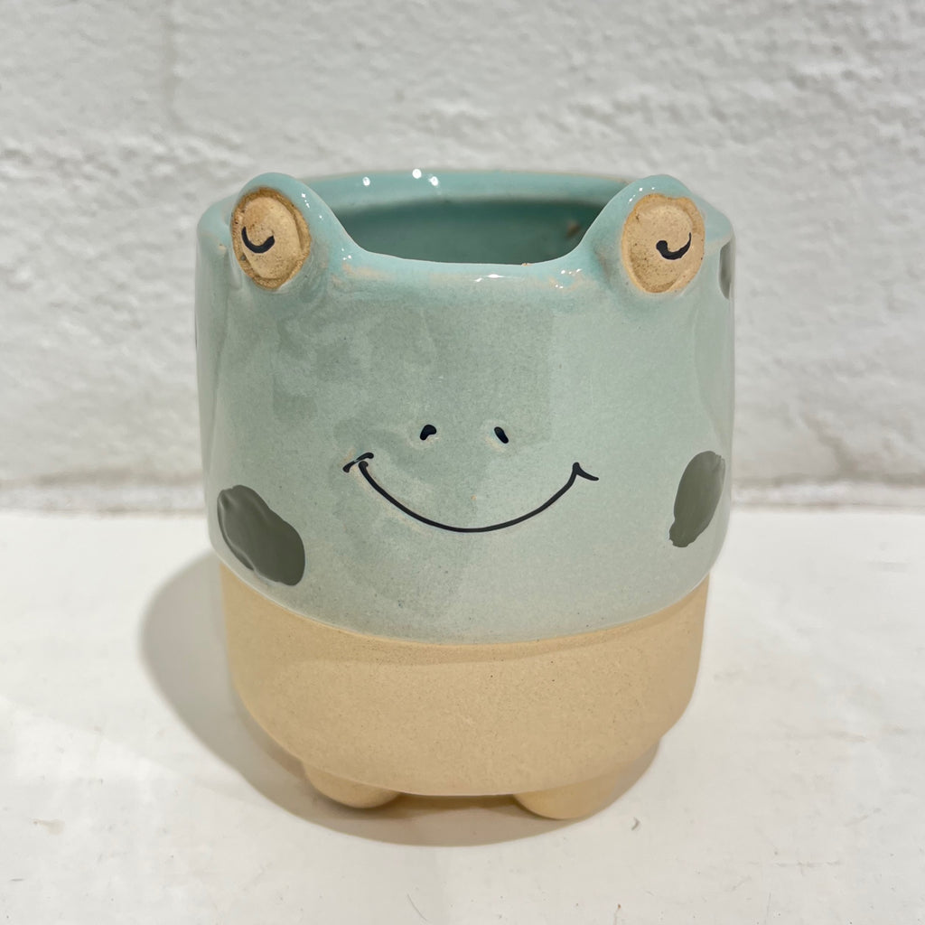 Kermit Frog pot green