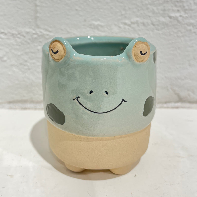 Kermit Frog pot green