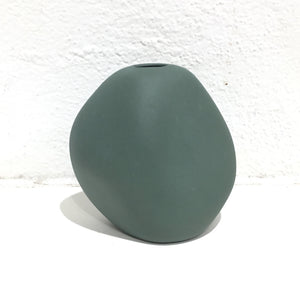 NED Collections - Pebble Harmie Vase - Forest Green
