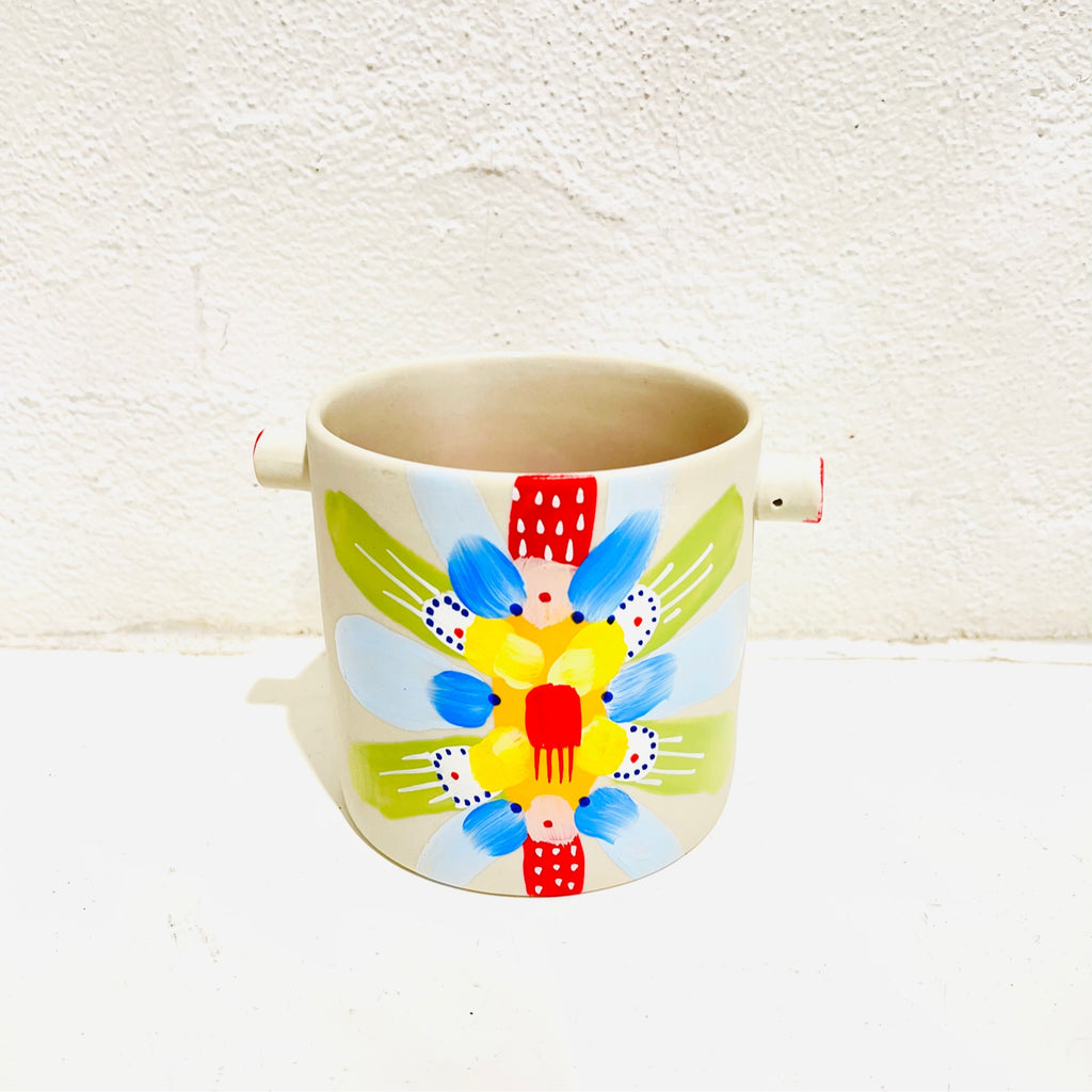 Clare Whitney - Hand-painted Pots - Small #E