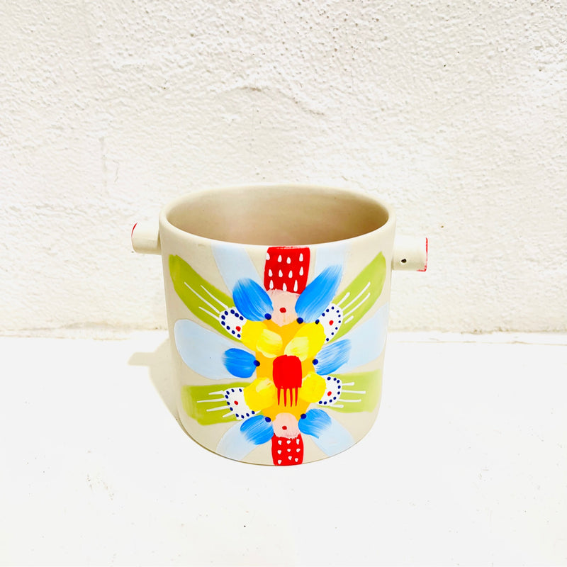 Clare Whitney - Hand-painted Pots - Small #E