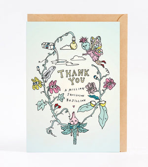 Wally Gift Card - “Thank You a Million Squillion Bajillion”