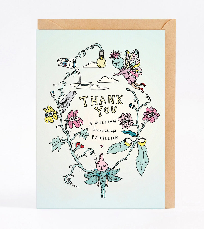 Wally Gift Card - “Thank You a Million Squillion Bajillion”