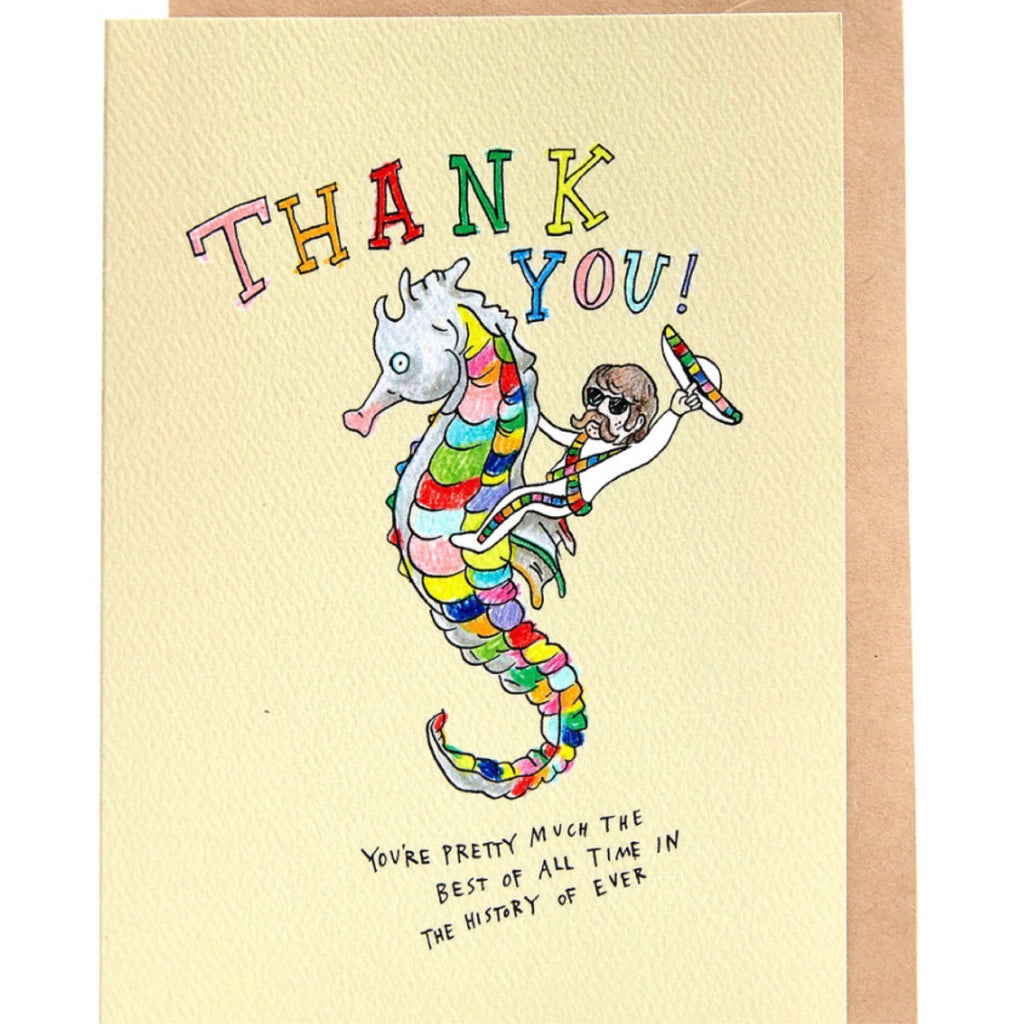 Wally Gift Card - “Seahorse Cowboy”
