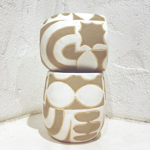 Jones & Co - Sunday Pot Mesh Hitch - White