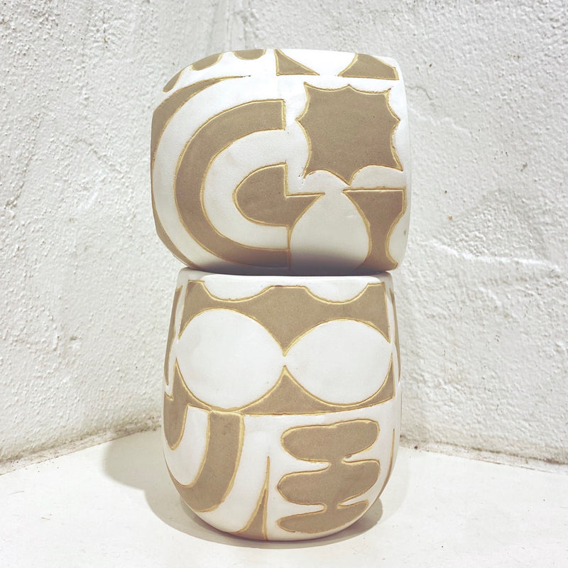 Jones & Co - Sunday Pot Mesh Hitch - White