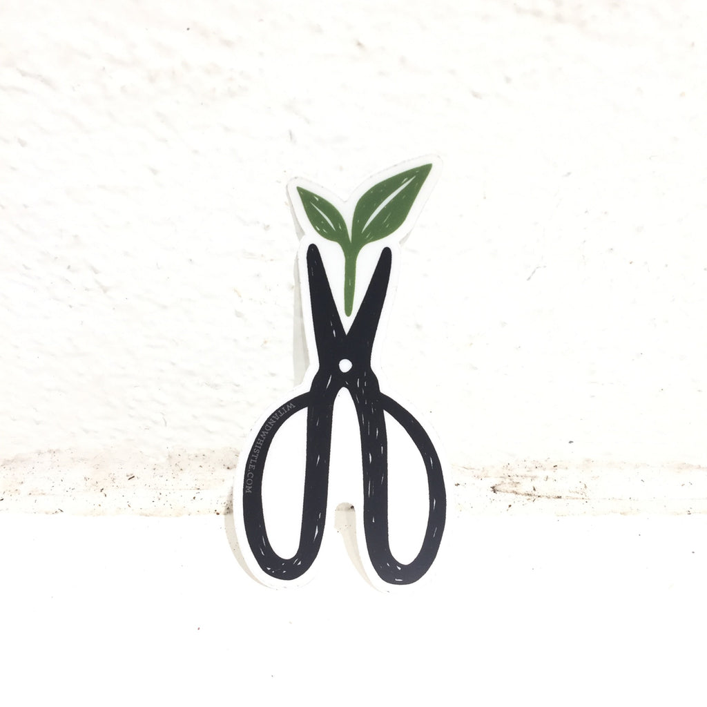 Wit & whistle - Sticker - Scissors