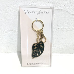 Plant Scouts Keychain - Monstera Adansonii