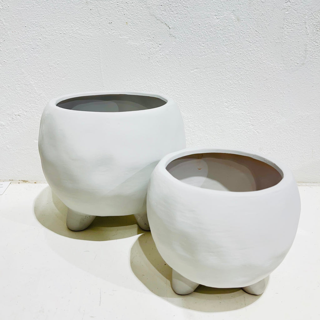 Mabel Planter - light Grey