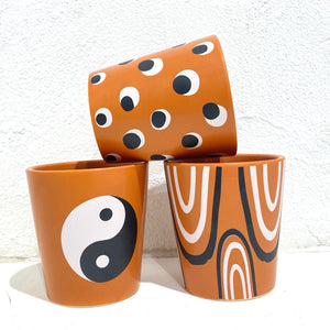Dualism ceramic pots