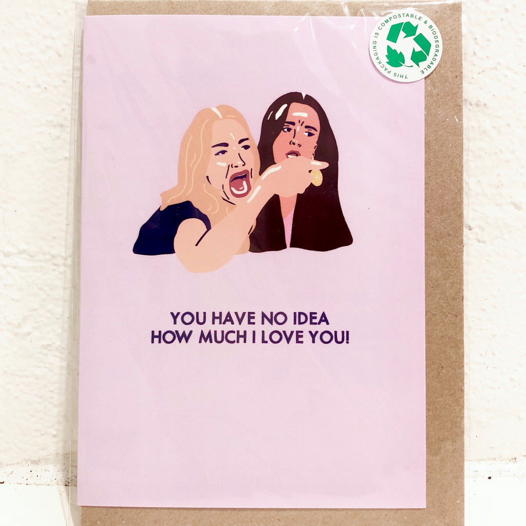 Zoe Spry - You have No Idea how Much I Love you - Card